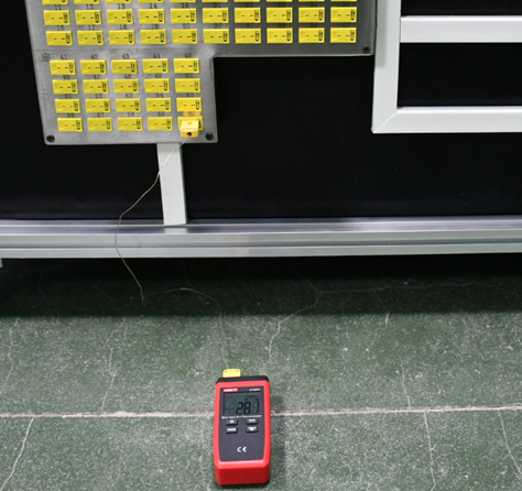 Чернота Matt прибора домашнего хозяйства IEC 60335-1 покрасила угол нагревая теста 0
