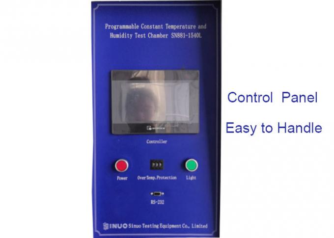 Programmable постоянн камера 1540L IEC60068-2-2 теста влажности и температуры 1