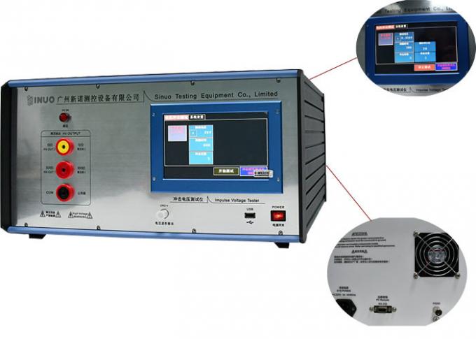 Прибор теста напряжения тока импульса статьи 5.4.2 IEC 62368-1 интегрированный 1,2 µs /50 10/700 µs 0