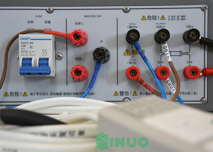 Тестер безопасности 5.4.5.2 статьи IEC 62368-1 электрический 1