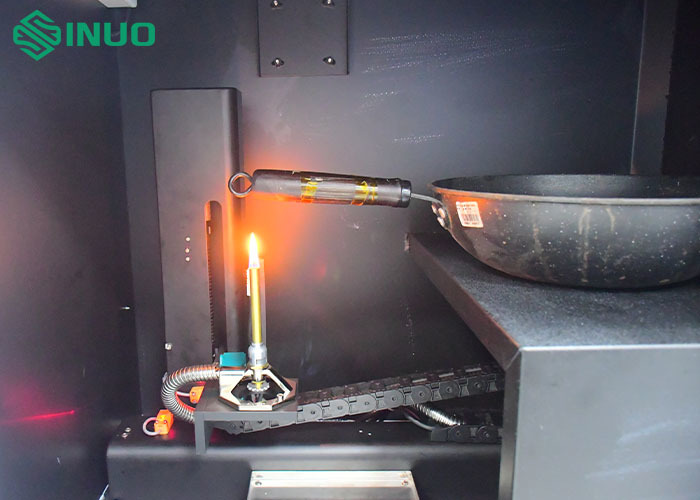 Последние новости компании о Introducing Our New Cookware Handle Burning Resistance Test Apparatus for EN 12983-1 and TZS 683 Compliance