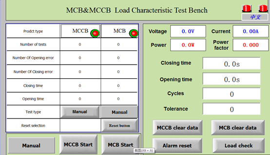 Машина автомата защити цепи IEC60898-1 механическая и электрическая жизни испытания 0