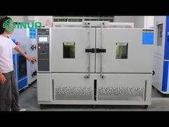 Камера испытания температуры и влажности 960L Двухдверная климатическая камера для испытаний освещения