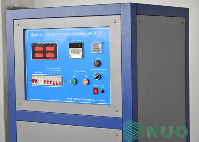 Шкаф нагрузки лампы вольфрама IEC 60884-2-5 для электрических аксессуаров испытывает 0